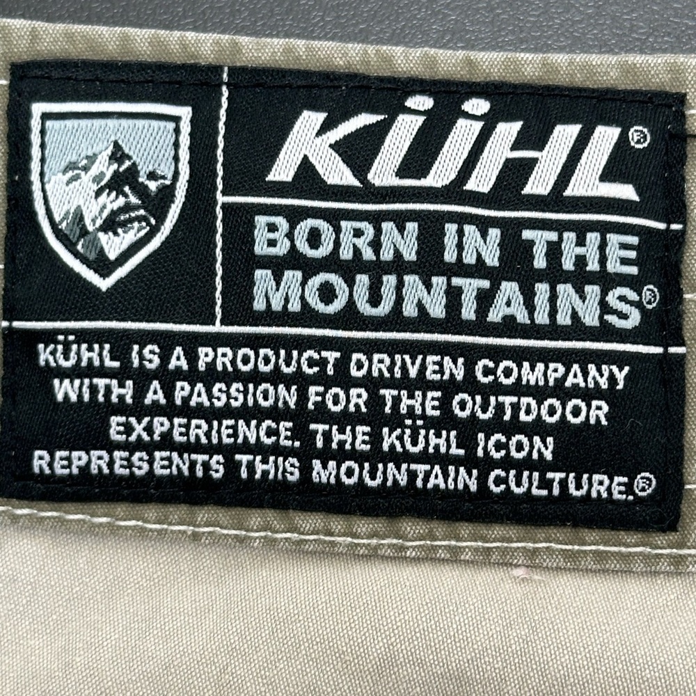 Kuhl Ramblr Green Cargo Shorts Sz 40 Outdoor Hiking Zip Pockets Utility … - Picture 9 of 14